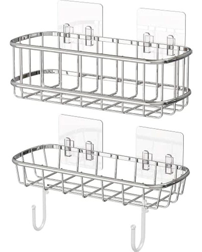 Simple Houseware - Estante Organizador Adhesivo Para Ducha C