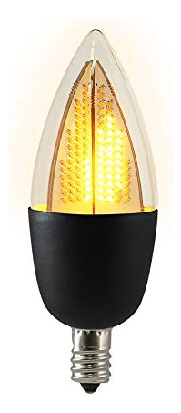 Euri Lighting Flickering Flame Bulb, Eca9.5-2120fc, Pb71m
