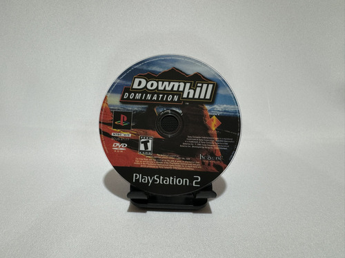 Downhill Domination Com Pôster Para Ps2