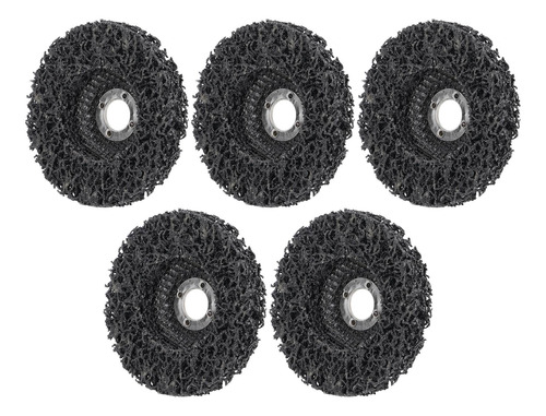 Rueda Strip Discs, 5 Unidades, Color Negro, 4 Pulgadas, Para