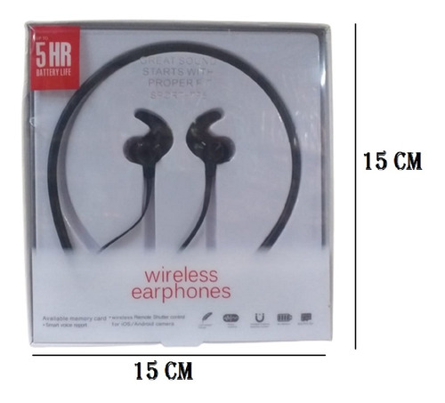 Imagen 5 de 6 de Auricular Inalambrico Bluetooth Para Deporte Tf5