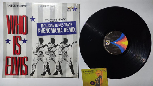 Interactive Who Is Elvis Lp Remix 1992 Techno Industrial (Usado)