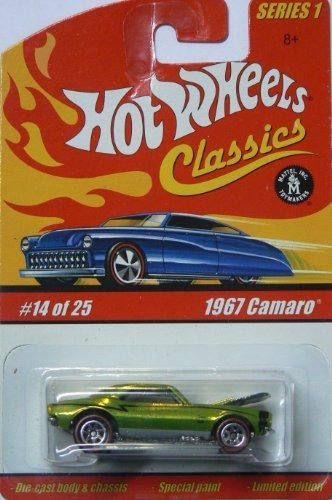 Hot Wheels Classic Series 1: 1967 Chevy Camaro #14 De Afycj
