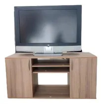 Comprar Centro De Entretenimiento Tv  Mesa Con Ruedas Y Puertas