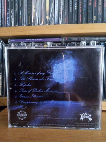 Sacriomoon - Reflections Of My Suicide Melancholy, Cd Black (Usado)