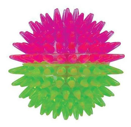 Imagem 1 de 1 de Brinquedo De Cachorro Bola Espinho Dual Color Pequena Jambo