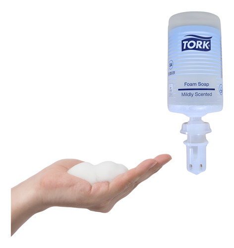 Jabón En Espuma Suave Para Manos Tork 520501 C/6pz
