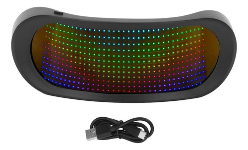 2025 Gafas Luminosas Led, 4 Modos, Sin Marco, Control De