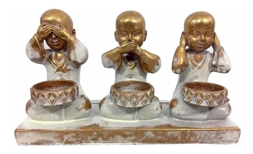 comprar Portavelas De Estatuilla De Buddah, Portavelas De Té D...