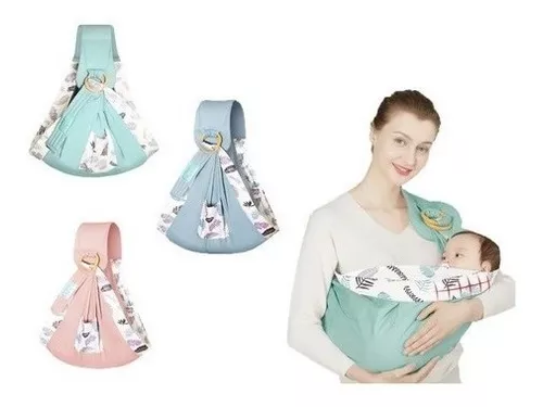 Tucorresi Mochila Portabebe, Mochila Ergonómica con Soporte para  Cintura,Cangurera Portabebé Tipo Fular para Niños de 0 a 36 Meses, Porta  Bebé Portátil Algodón Puro Ligero y Transpirable con Asiento de Cadera 