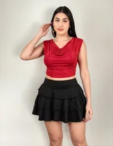 Comprar Ropa Para Damas,falda Plisada