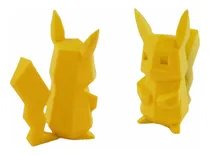Comprar Pikachu Poligonal Pixelado Pokemon Nintendo 8 Bit