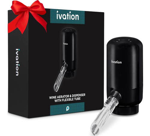 Aerador Y Dispensador De Vino Ivation Eléctrico 0.38 Kg