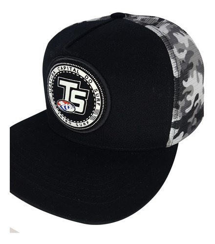 Imagem 4 de 8 de Boné Trucker Aba Reta Tribo Surf Ubatuba