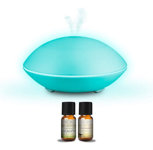 Imagen 1 de 9 de Mini Difusor Aromaterapia Humidificador 7 Colores Usb Aceite