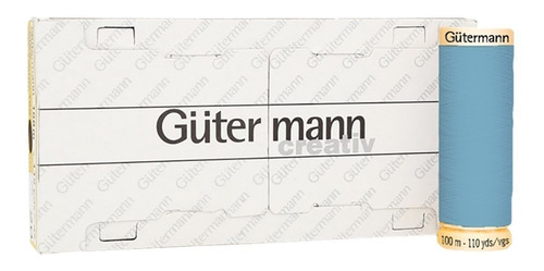 Imagen 1 de 1 de Hilos Gutermann Coselotodo 100m Tonos Azules - 6 Pack