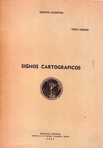 Signos Cartograficos. Mapas Cartográficos Desplegables (Usado)