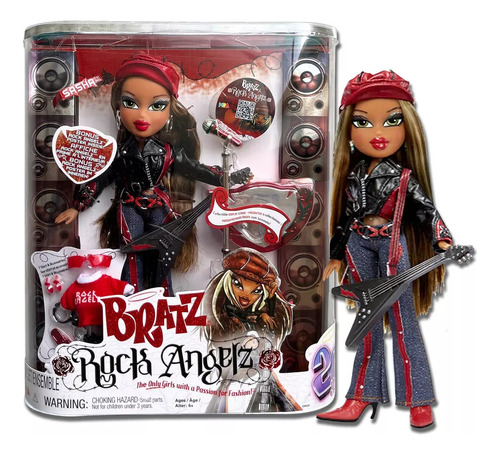  Bratz Rock Angelz Muñeca Sasha Con Accesorios 20 Años