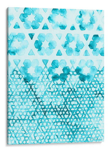 Canvas Lab Cuadro Teal Madras Iii 75x100, Vanna Lam