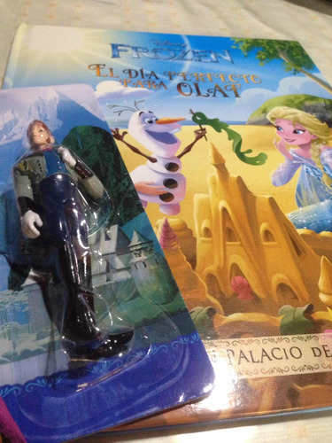 Disney Frozen Anna Colección El País Bolsa Cerrada! Y Libro!