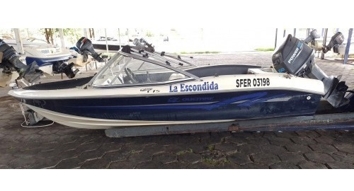 Imagen 14 de 17 de Lancha Usada Guembe 460 Open Motor Power Tec 60 Hp