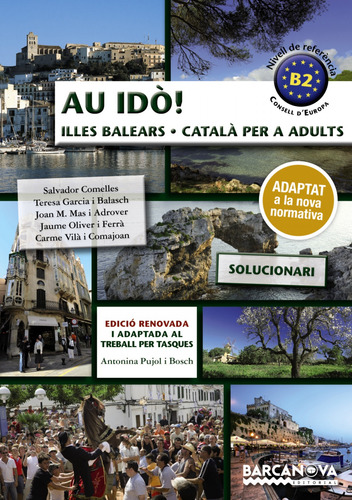 Livro Fisico -  Au Idò! Solucionari Català Per A Adults. Nivell B2. Illes Balears