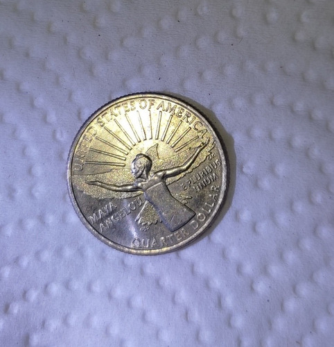 Imagen 1 de 2 de Moneda $0.25 Del Año 2022