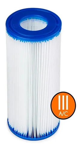 Imagen 3 de 8 de Filtro Bestway Ill A/c Repuesto Bomba Cartucho 58012 5678 Lt