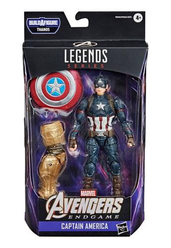 Capitan America Avengers: Endgame Marvel Legends  Thanos Baf