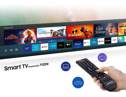 Smart TV de 70" Samsung Series 8 UN70TU700 con pantalla LED 4K
