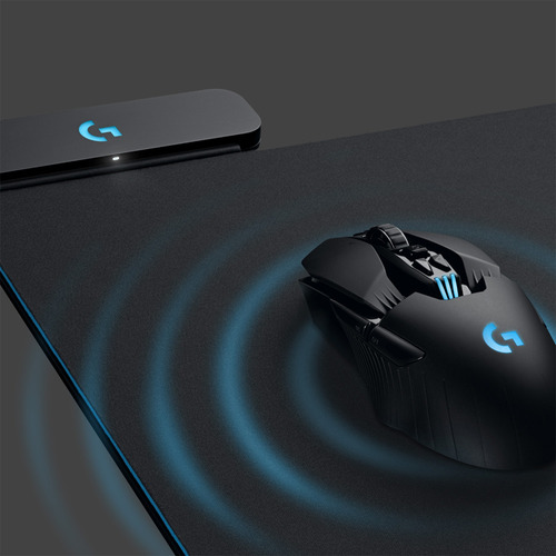 Powerplay Logitech, Mouse Pad Con Sistema Inalámbrico Negro