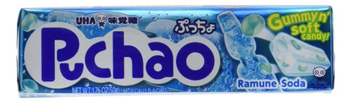 Puchao  50g Dulce Caramelo Suave Ramune Soda Japones