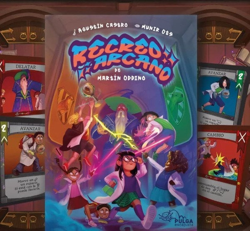 Recreo Arcano Juego De Mesa Cartas Pulga Escapista