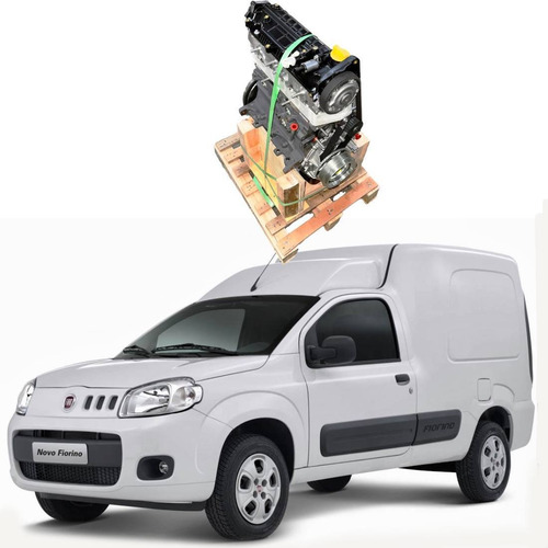 Motor Novo Fiorino 2020 1.4 8v Flex Semi Completo 55258770