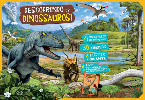 Descobrindo Os Dinossauros!, De Emmanuelle Ousset. Vr Editora Em Português