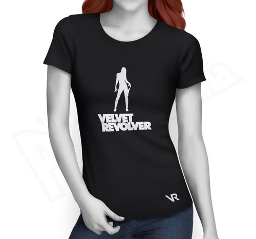 Camiseta Velvet Revolver - Rock Mujer