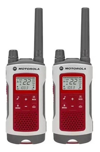 2x Handy Walkie Talkie Motorola T480 Ivox/vox Intemperie