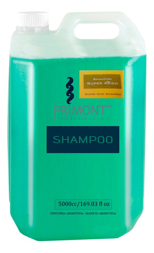 Shampoo Super Ácido Bidón 5 L Primont 