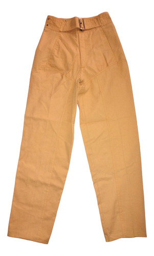 Pantalon Vintage Color Naranja Talle M