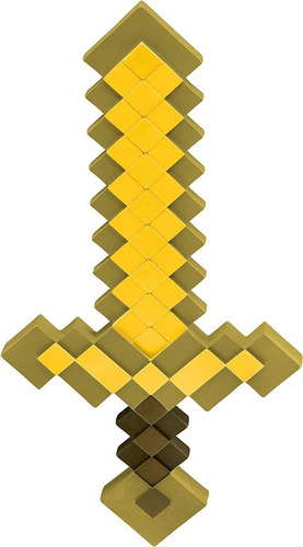 Espada De Oro - Minecraft Juego De Rol
