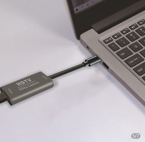 Imagen 2 de 4 de Tarjeta De Captura De Video 1080p 60hz Tipo C, Hdmi A Tipo C