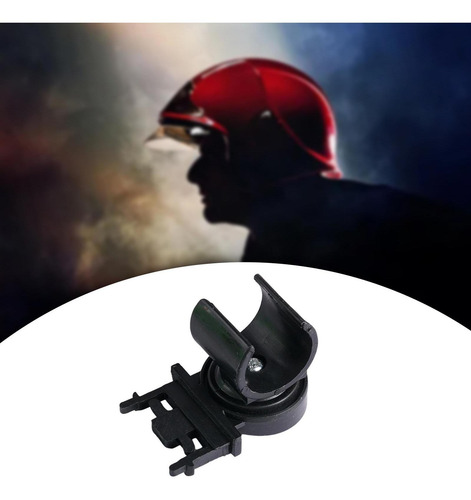 Casco Linterna Clip Abrazadera Montaje Cascos Soporte De