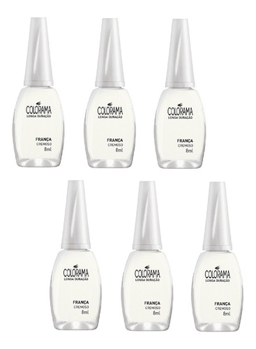 Esmalte Colorama França Cremoso 8ml C/ 6un