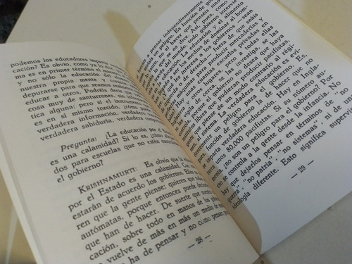 Educando Al Educador - J. Krishnamurti (Usado)