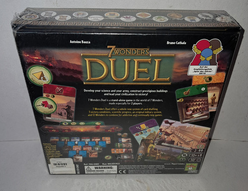 7 Wonders Duel Juego De Mesa (Usado)