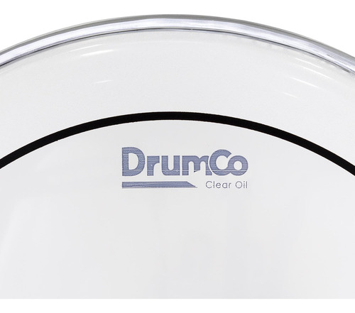 Parche Para Batería Clear Oil De 12 Dr-12cdpo Drumco Color Agua