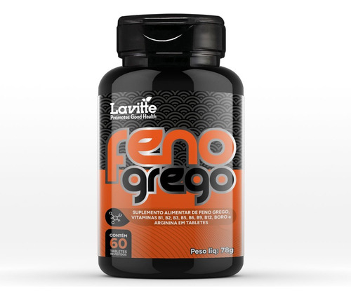 Kit 2 Feno Grego Com Saponinas + Arginina + Boro + B12 Testo