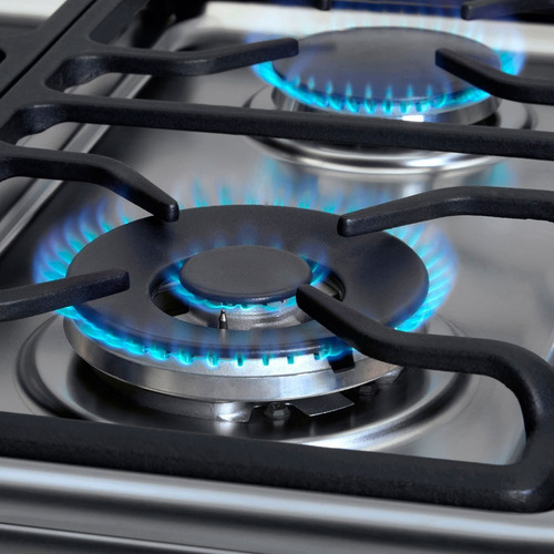Imagen 8 de 8 de Cocina Longvie 21601x Multigas 4 Hornallas Ac. Inox 60cm 12c