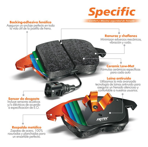 Balatas Delanteras Ceramica Mg Mg5 Style 1.5l 2021 / Fritec