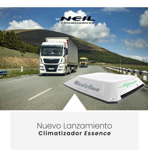 Imagen 6 de 10 de Climatizador Evaporativo Frio Maxiclima Essence Camion 12v